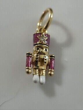 Authentic Pandora Moveable Nutcracker Dangle Charm
